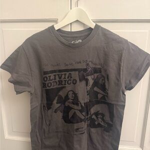 Gray Olivia Rodrigo T-Shirt